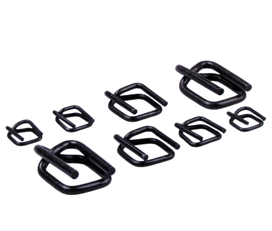 black galvanized wire buckle